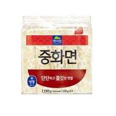 면사랑 중화면 5인분 (230gX5개), 230g, 5개
