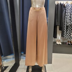제시뉴욕 산본 새틴 체인장식 와이드팬츠