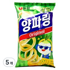 농심 양파링 오리지널, 80g, 5개