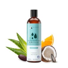 kin+kind Cat & Dog Conditioner with Shea Butter Al kin+kind 시어 버터가 함유된 고양이 & 개 컨디셔너 베타인과 알로에가 함유된 천연, 1개