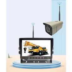 크레인 붐 카메라 고화질 모니터링 공사장 시야확보, 1개, 7인치 - 32GB(디지털 줌)