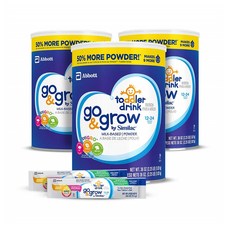Similac Go & Grow Toddler Immune Support Powder 2 sample stick 토들러 파우더 앤 샘플스틱 2.25lb(1.02kg) 3팩