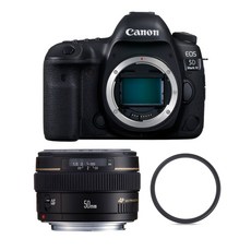 [캐논-] [정품] 5D Mark IV + EF 50mm F1.4(기본UV필터구성품), 상세 설명 참조