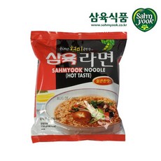삼육라면_얼큰한맛_비건라면 16봉