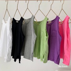 더라라라 포켓그런지나시 6color