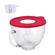 KITCHENAID 스탠드 믹서와 호환되는 유리 그릇 5QT Artisan 5KSM125 5KSM150 5KSM175 5KSM7580 KSM150 RRK150 및 기타 모델과 호환, KITCHENAID 스탠드 믹서와 호환되는 유리 그릇,