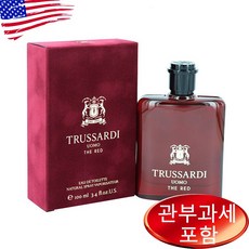 트루사르디 우모 더 레드 오드뚜왈렛 100ml 남성, 1개 - truthearshio