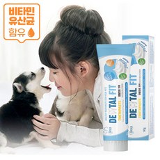 [new안심성분] 덴탈피트 반려동물 치약 80g, 1개