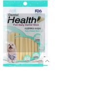 덴탈헬스 펀 데일리 애견껌, 치즈맛, 60g, 6개