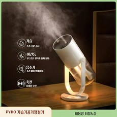  PYHO 대용량 450ml 충전식가습기 무선 이중 노즐 차량용가습기 