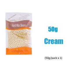 핫 필름 무통 왁싱 비즈 하드 가열 기계 제모 비키니 얼굴 바디, 1개, 9) 50g-cream
