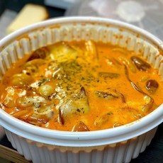 [2인분] 친구들 마라로제떡볶이 푸주 납작당면 소시지 어묵 로제육수 포함