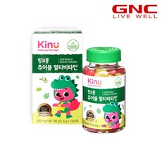 [키누] 핑크퐁 키즈 츄어블 멀티비타민 1개월분, 1개, 단품, 120정