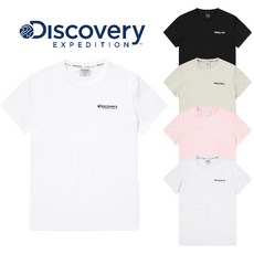 디스커버리 여성 쿨링 반팔티셔츠 스몰로고 (24S/S) DWRS74043