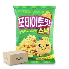 싱싱 포테이토맛 스낵 100g (1박스-20개), 20개