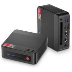 P3 라이트 미니 PC 게이밍 컴퓨터 Ryzen 7 6800H 라데온 680M 그래픽 24GB DDR5 RAM 1TB PCIe 4.0x4 SSD Windows 11 Pro 트리, Dual Lan Ryzen 7 5700U 32GB+1T, 32GB