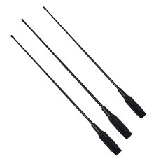 ZLD 안테나 SMA-Male 듀얼 밴드 VHF / UHF 144MHz / 430MHz 안테나 YAESU VX-1R VX-2R VX-3R Baofeng BF-UV3R (3 팩), 설명한대로, 설명한대로, 설명한대로