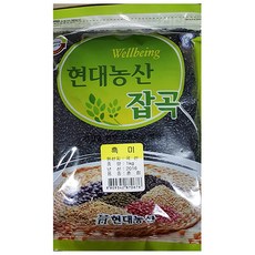 국내산 흑미 1kg / 현대농산 검은쌀, 1개