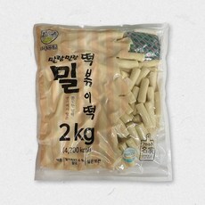 송학식품 말랑말랑 밀떡볶이떡 2kg, 3개