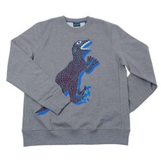 [현대백화점]폴스미스 2020FW DINO 디자인 포인트 그레이 컬러 기모 맨투맨 5730327014000