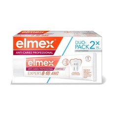 ELMEX 프랑스 정품 엘멕스 충치 방지 프로페셔널 오쏘 엑스퍼트 치약 75ml 2개 (8세~18세)