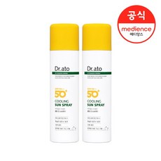 닥터아토 쿨링 뿌리는 선 스프레이 선크림 150ml X2입, 선택완료, 선택완료, 단품없음