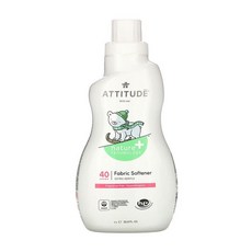ATTITUDE Little Ones Fabric Softener Fragrance-Free 에티튜드 아기 섬유유연제 무향 33.8oz (1L) 2개