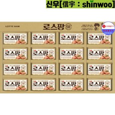롯데햄 로스팜97 4호 1개 [명절 선물세트 행사], 16개