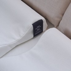 메모리슬립 초고밀도 메모리폼 경추베개 거북목예방 경추 긴장완화 편안한베개 시원한베개 여름베개 쿨링, 삼중직니트, 1개