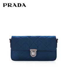 프라다 PRADA 여성 미니 크로스백 BT1025 TESSUTO IMPUNTU ROYAL