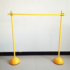 림보게임 휴대용 레크레이션 허들 분리형 야유회 체육대회용품 옐로우 높이뛰기, 다기능버클2개