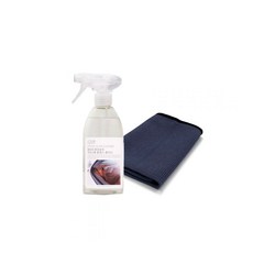 울트라레인보우 크리스탈 글래스 클리너 자동차 유리세정제 500ml + 와플 글라스 타월 세트, 4세트