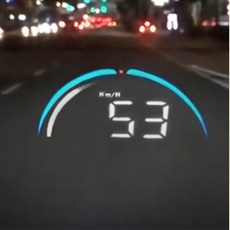 자동차 HUD 3S-M8 헤드업 디스플레이 OBD 타입 차량용 용품, 1개