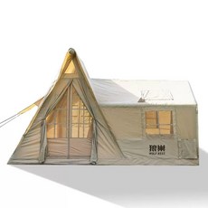 울프네스트 오두막 에어텐트 장박 쉘터 대형 동계 여름 글램핑 감성 간편한 캠핑 5-8인용 편리한 공기주입식