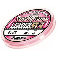 선 라인(SUNLINE)리더 숄티 메이트 스몰 게임 리더 SV-I프로로 탄소 30m 0.8호 3lb(1.5kg)마술의 핑크