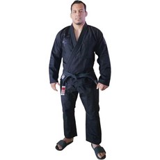 쇼군 주짓수 Gi 울트라 라이트 Kanji 350gsm 펄 위브 코튼 프리미엄 BJJ 블랙