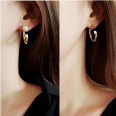 골든듀진주귀걸이
