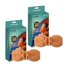 한마음케어 턱관절 면 황토 냉온 찜질팩
