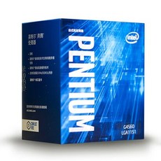 original Intel Pentium G4560 Processor 3MB Cache 3.50GHz LGA1151 Dual Core Desktop PC CPU G 4560 Box verison with cooler, One Color