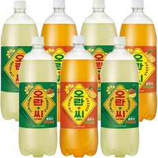 동아오츠카 탄산음료 복고풍 오란씨 오렌지맛 파인맛 1.5L x 12개, 오란씨 오렌지 1.5L x 12개, 상세페이지 참조