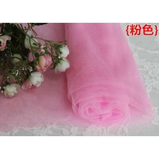 어반30 패브릭 쉬폰 천 원단 연망사 원단스커트모기장 원단망사 암호화, 핑크+컬러