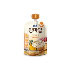 맘마밀 안심이유식 녹황채소와 소고기(9개월) 100g, 1개 - 맘마밀9개월