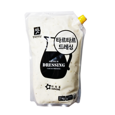 [먹깨비네] 아워홈 타르타르 소스 2kgx1개, 2kg, 1개