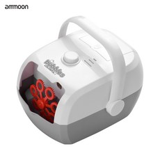 ammoon 버블머신 비눗방울 놀이, 그레이