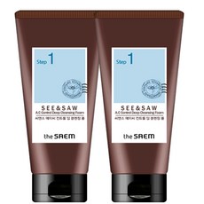 [T]더샘 씨앤소 에이씨 컨트롤 딥 클렌징폼, 2개, 120ml