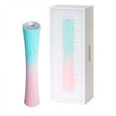 미니 네일 램프 UV 라이트 USB 충전식 건조기 젤 폴리쉬 매니큐어 경화 베이킹 휴대용 Led 손톱 도구, [01] Powder blue gradient, 1개