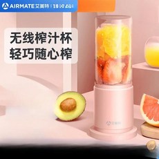 소형 전기 착즙기 휴대용 여행 믹서기 과일 및 야채 주스용 USB, 01 Pink, 03 EU