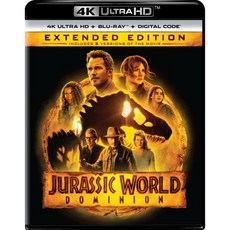 블루레이 Jurassic World Dominion - Extended Edition 4K Ultra HD + Blu-ray + Digital [4K UHD]