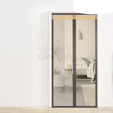 kirahosi 룸 데코 현광 문가리개 자석 망사 문발 85호+덧신증정 CR3wwgjd, 모델 4#