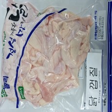 푸르델리 국내산 냉동 닭껍질(1kg) 1팩, 1개